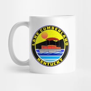 Lake Cumberland Kentucky Pontoon Boat Houseboat House Boat Mug